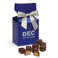 Peanut Butter Meltaways in Metallic Blue Gift Box